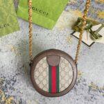 Ophidia GG mini round shoulder bag - Image 4