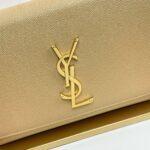 KATE MEDIUM CHAIN BAG IN GRAIN DE POUDRE EMBOSSED LEATHER - Image 6