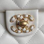 CHANEL Flap Bag with Top Handle(HIGH-END GRADE) - Image 6