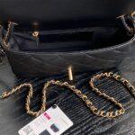 CHANEL Flap Bag with Top Handle(HIGH-END GRADE) - Image 8