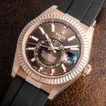 Rolex Sky-Dweller Oyster 42 mm Everose gold 326235-0005 New - Image 7