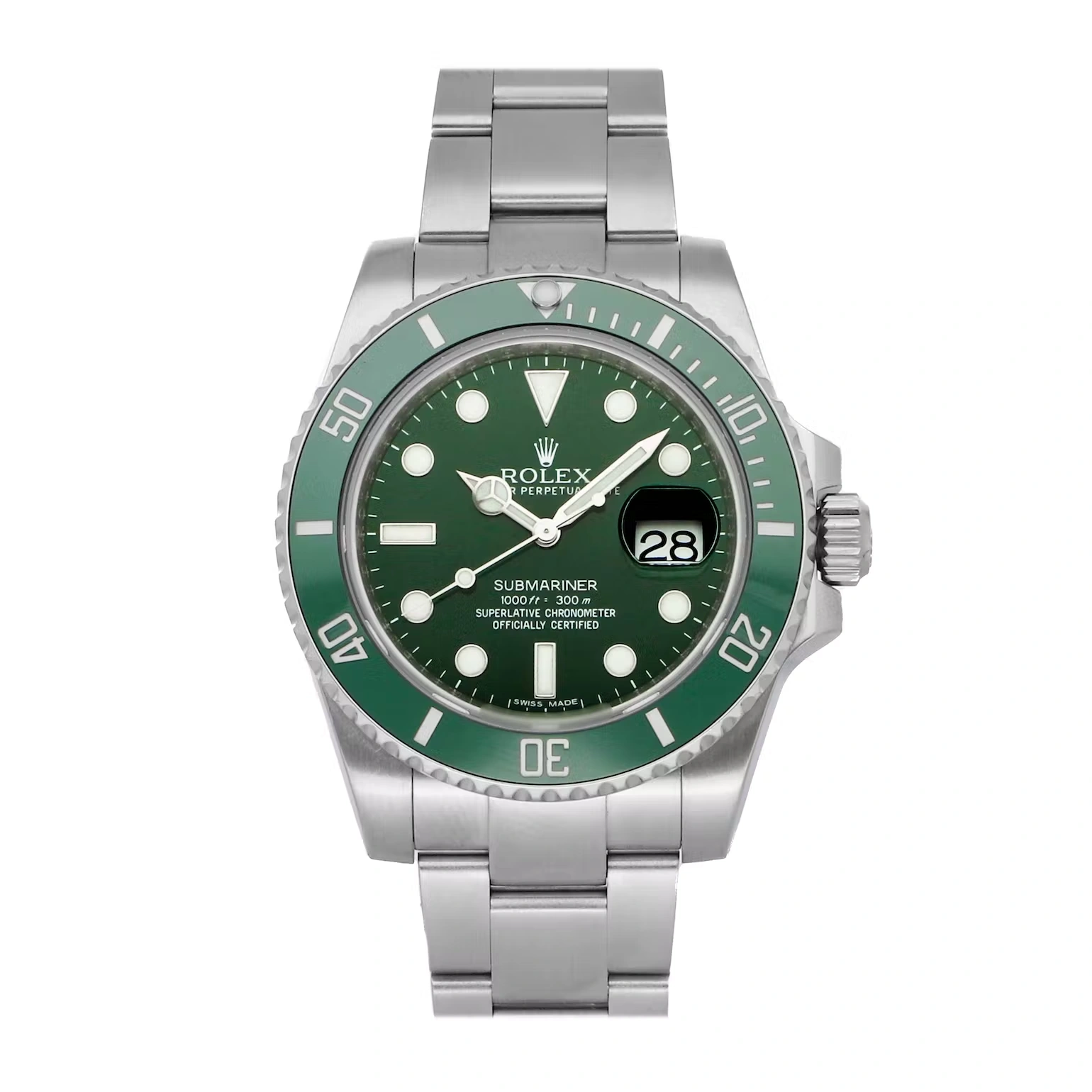 1ce3247ca30c2e9f20dd9ba0cbc7a2af.webp Rolex Submariner 116610LV-0002 Black Disk Watch (Green Water Ghost) - Image 1
