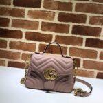 Gucci GG Marmont Mini Top Handle Bag - Image 2