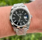 Rolex Datejust 41 Blue m126334-0017 Jubilee 18k White Gold - Image 9