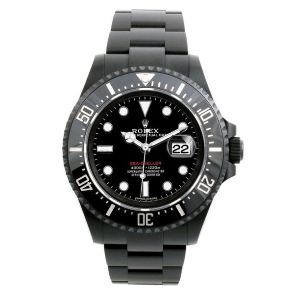 419fe2c5a6e41c4eb8c0e35de52dccc6.webp SEA DWELLER FULL BLACK MULTIPLE DIAL COLOR OPTIONS 43MM - Image 1