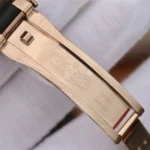 YACHT MASTER 1 GOLDEN DIAMOND BEZEL & DIAL RUBBER STRAP 40MM - Image 11