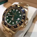 Rolex GMT-Master II Yellow Gold Automatic Green Dial Men’s Watch 116718-LN-78208 - Image 5