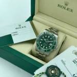 Rolex Submariner 116610LV-0002 Black Disk Watch (Green Water Ghost) - Image 7