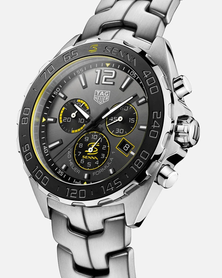 5f321e9dff2aa9a9bbd20df57be345d4.webp TAG HEUER FORMULA 1 X SENNA Quartz Chronograph – Diameter 43 mm CAZ101AF.BA0637 - Image 1