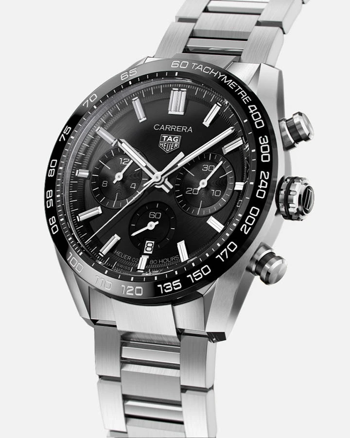 9d73fea98ffdddac70faef74065c8a66.webp TAG HEUER CARRERA Automatic Chronograph – Diameter 44 mm CBN2A1B.BA0643 - Image 1