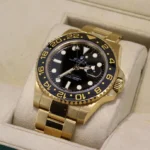 Rolex GMT-Master II Yellow Gold Automatic Green Dial Men’s Watch 116718-LN-78208 - Image 6