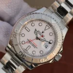 YACHT MASTER 1 PURE SILVER ( WHITE DIAL ) STAIN 168622-78750LESS STEEL 40MM - Image 5