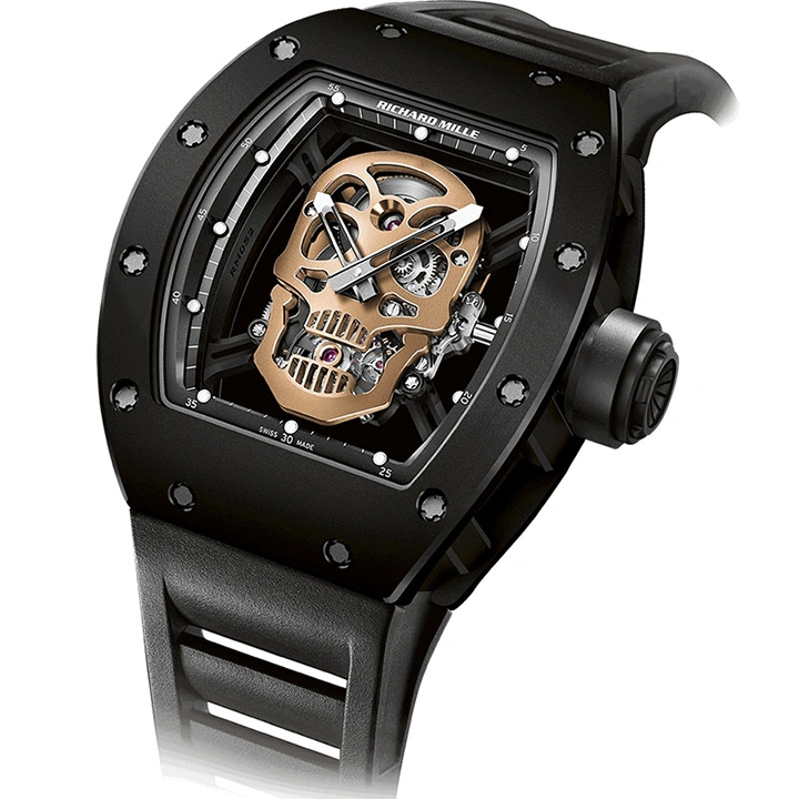 c8c01e3860fb30975e95196bac1ca958.webp Richard Mille RM 52-01 Tourbillon Skull Nano Ceramique - Image 1