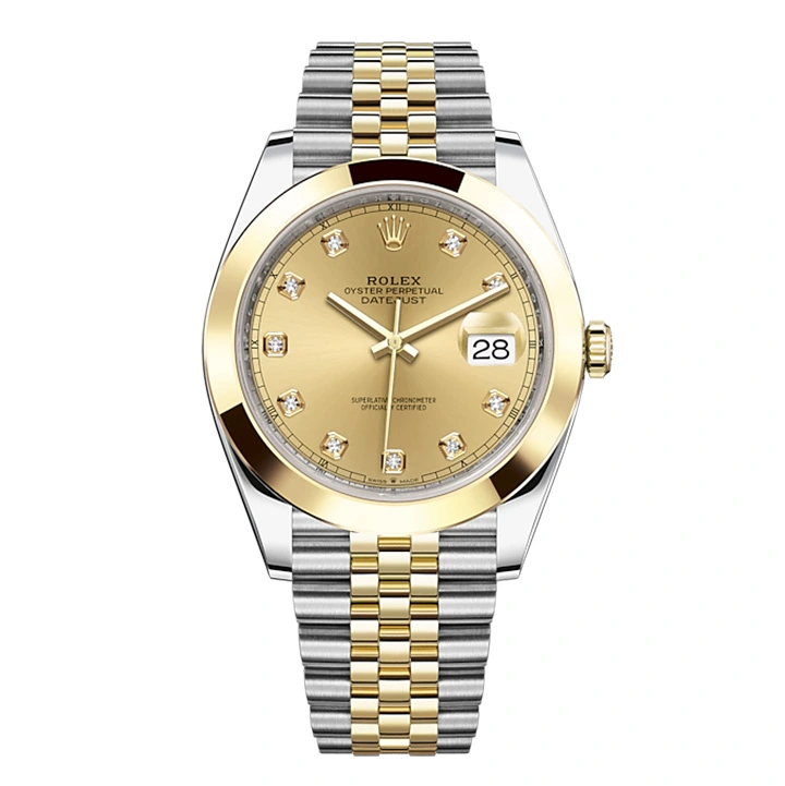 e3ed9db7b79a57bbc148777837d68812.webp Rolex Datejust m126303-0012 Watch - Image 1