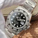 SUBMARINER SILVER BLACK DIAMOND 40MM 116759 SANR-74769Bril - Image 4
