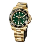 Rolex GMT-Master II Yellow Gold Automatic Green Dial Men’s Watch 116718-LN-78208